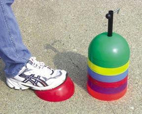 Set of 36 Soft Dome Cones