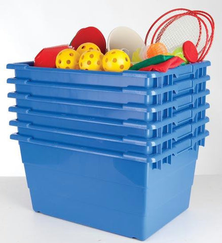 Premium Heavy-Duty Large Capacity Storage Tubs - Set of 6