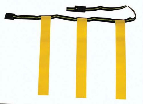 3-Flag Rip Flap Football Set of 12 - Med 40"
