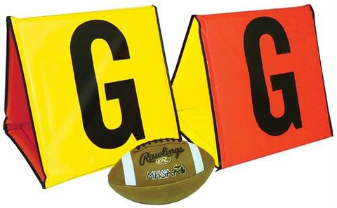 18" Day-Night Reversible Sideline Markers - Set of 11