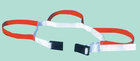 Loop Pull-Off Belts - Medium - Red