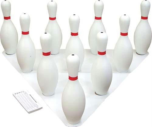Deluxe Weighted Bowling Pin Set