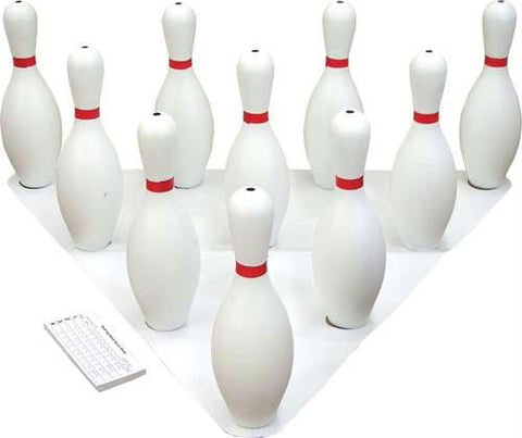 Deluxe Weighted Bowling Pin Set