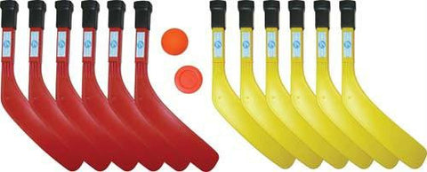 Deluxe Scooter Hockey Set