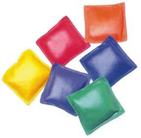 6" Bean Bags (1 Doz.)(2 ea. Color)