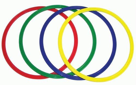 15.5" Flat Hoops - Set of 12