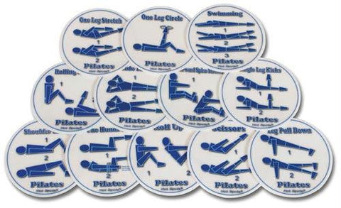 Set of 12 Hot Spots - Pilates Spots