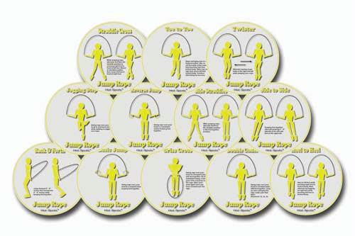 Set of 12 Hot Spots - Jump Rope