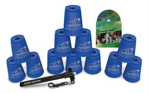 Set of 12 Speed Stacks Cups - Blue