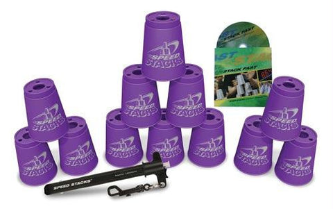 Set of 12 Speed Stacks Cups - Purple