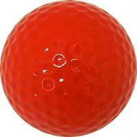 1 Dozen Colored Golf Balls - Red