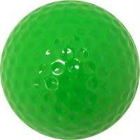 1 Dozen Colored Golf Balls - Green