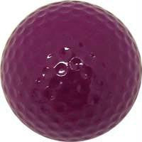 1 Dozen Colored Golf Balls - Purple