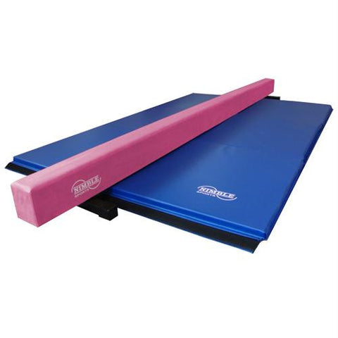 8' Balance Beam w- 6" Base (Pink)