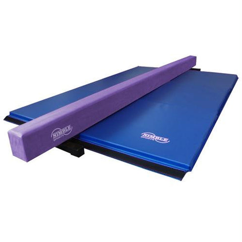 8' Balance Beam w- 6" Base (Purple)