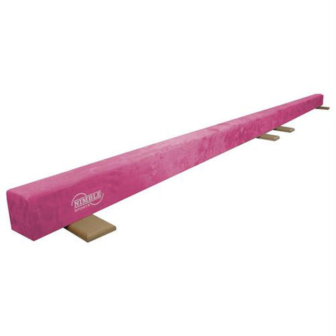 12' Sectional Balance Beam w- 6" Base (Pink)