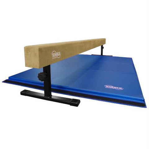 8' Adjustible Balance Beam w- 12" - 18" Base (Tan)