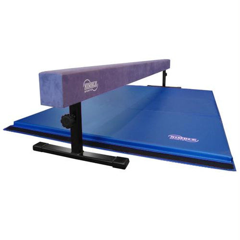 8' Adjustible Balance Beam w- 12" - 18" Base (Purple)
