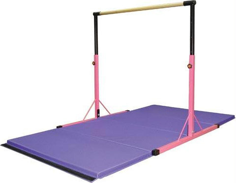 Horizontal Bar - Deluxe Adjustable (Pink)