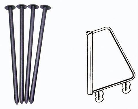Portable Ground Anchors - 12" Pegs - 14 lbs.