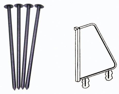 Portable Ground Anchors - 16" Pegs - 17 lbs.