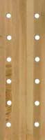 12-Hole 12" Maple Pegboard