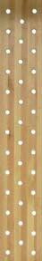 38-Hole 12" Maple Pegboard