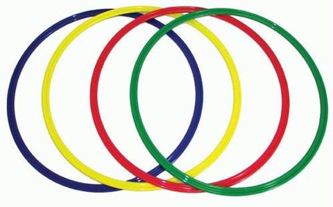 19" Flat Hoops - Set of 12