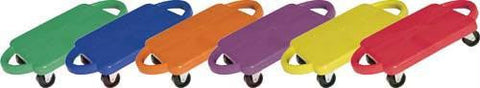 Heavy Duty Swivel 16" Scooters - Set of 6