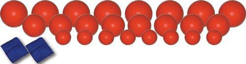 Coated High Density High Bounce Foam Ball Pack