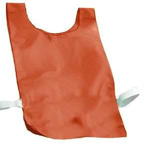 Nylon Plain Pinnies - Red