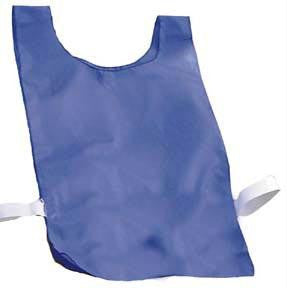 Nylon Plain Pinnies - Blue