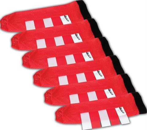Sleeve-IT Arm Pinnies - Red (Set of 6)