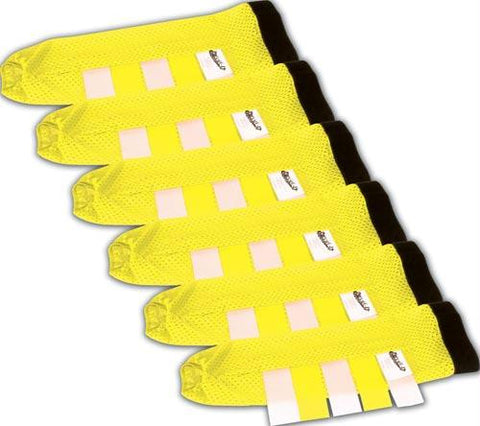 Sleeve-IT Arm Pinnies - Yellow (Set of 6)