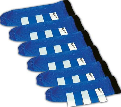 Sleeve-IT Arm Pinnies - Blue (Set of 6)