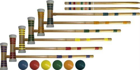 24" Tournament Croquet Set