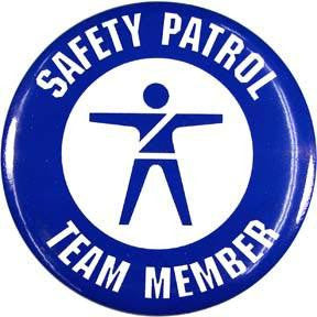 Safety Patrol Team Member Buttons