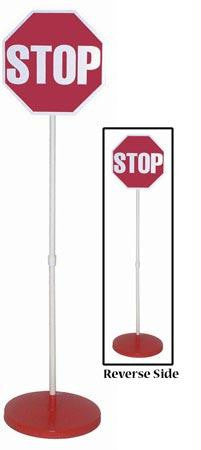 Stop-Stop Sign & Base w-o Lights