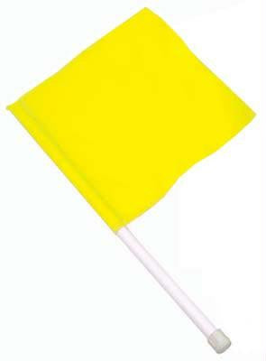 Hand-Held Flag - Yellow