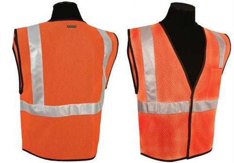 ANSI Class II Compliant Vest - Orange (4XL-5XL)