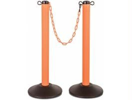 Chainboss Molded Stanchions - Filled (Orange)