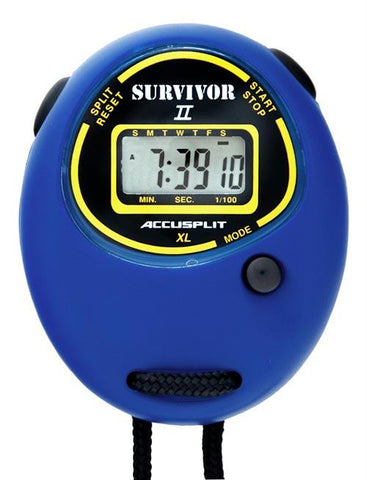Accusplit Survivor Stopwatch - Blue